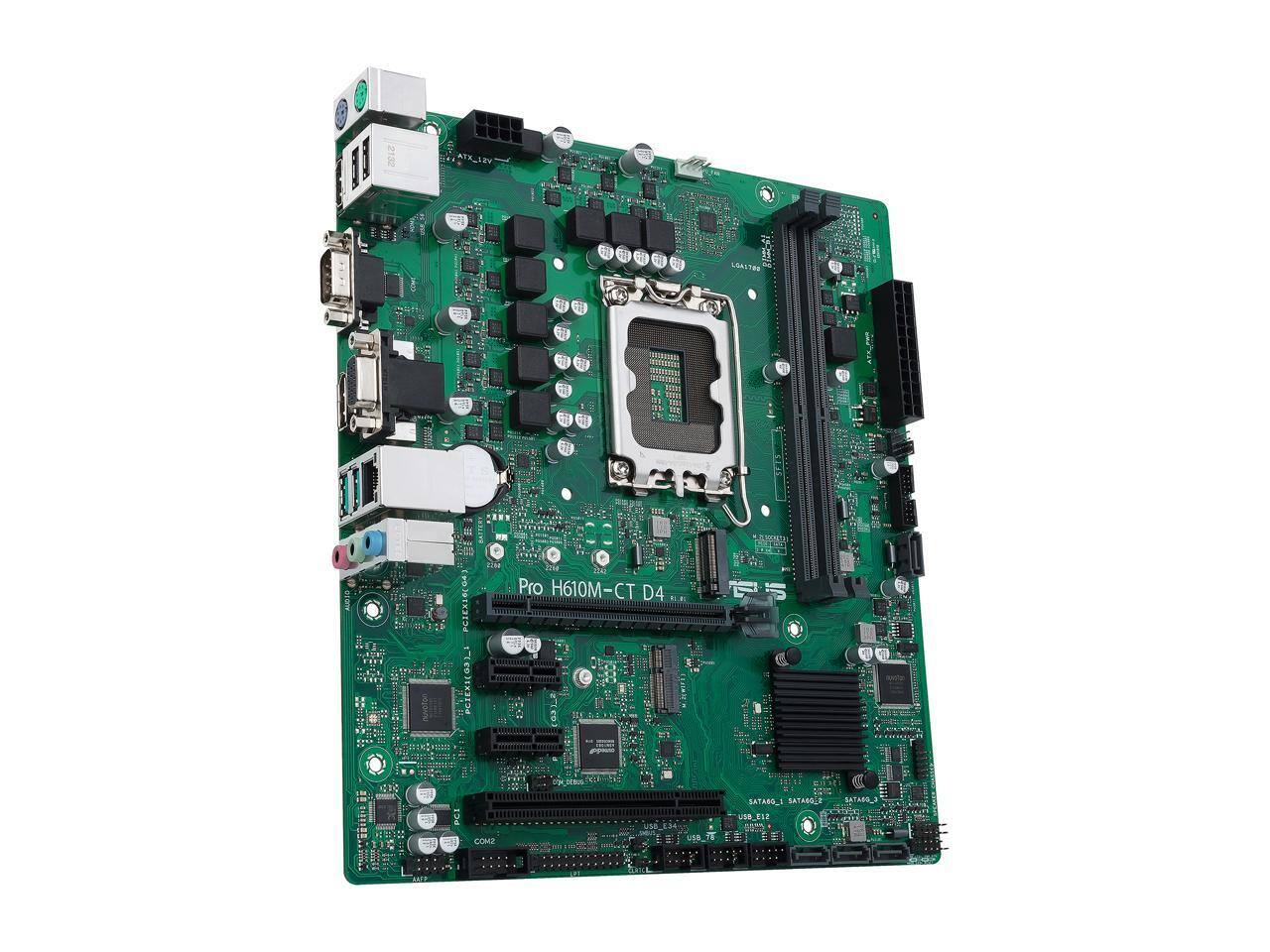 ATX_IZV l LOAsTES : PCIEX14(04) PCIEX1(03)_1 Pro 610M-T D4 OO PC SATABS_S SATABOS USB_ELE SATABO COM