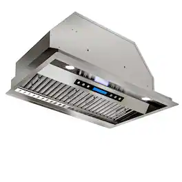 Onefly - 30 inches - Convertible - Range Hood Insert - Stainless Steel