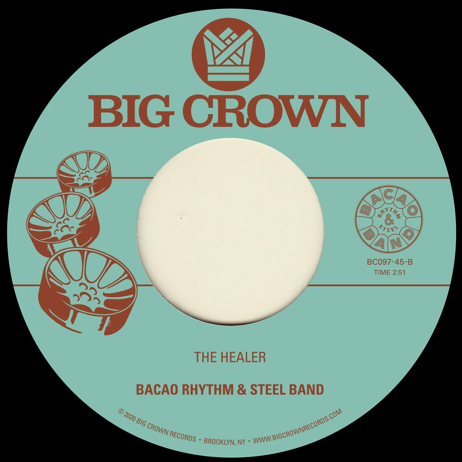 Bacao Rhythm & Steel Band - My Jamaican Dub B/w The Healer   - 7-INCH SINGLE [7 inch Vinyl Disc]