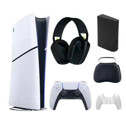 Sony PlayStation 5 Digital Edition Console - Brand New, Ships Fast! 825GB SSD, 4K/120fps, White - Region Free