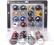 NFL HELMET TRACKER INCLUDES STAND-UP DISPLAY FOR REGULAR SEASON STANDINGS INCLUDES 32 HELMETS FOR AGES 3 & UP