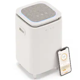 Miko - Cove App-Controlled Towel Warmer with Aromatherapy - White