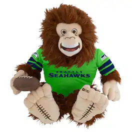 Sporticulture - Seattle Seahawks 14" Big Footballer Premium Plush - Multicolor
