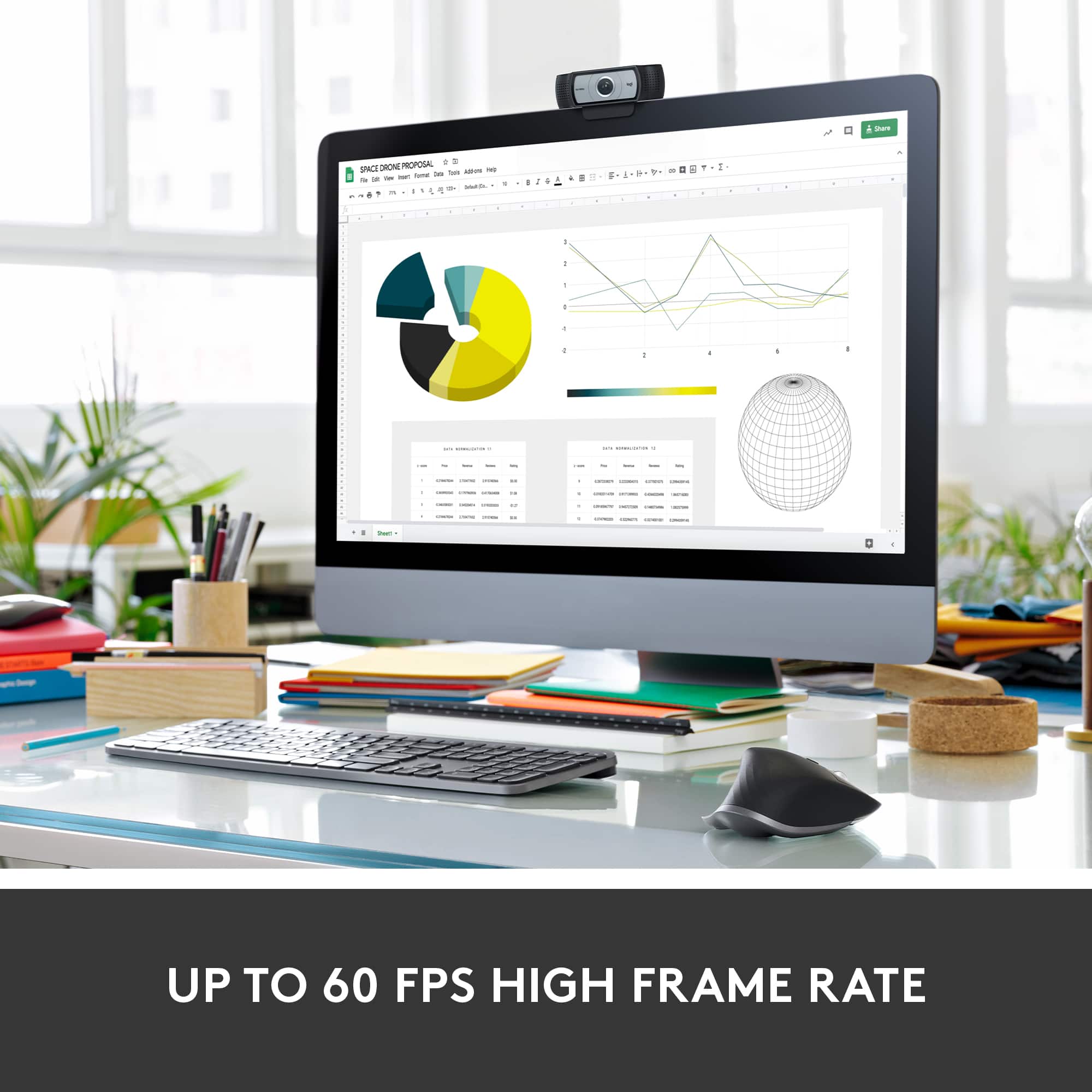 UP TO 60 FPS HIGH FRAME RATE