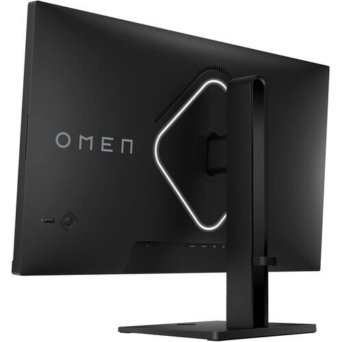Alt View 4. HP - OMEN 27S 27" FHD IPS 240Hz Gaming Monitor 1ms HDMI DisplayPort AMD Freesync Premium G-SYNC Height Pivot Tilt Adjustment - Black.