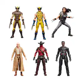Hasbro - Marvel Legends Series: Wolverine (Sleeveless), Wolverine (Brown), Blade, Cassandra Nova