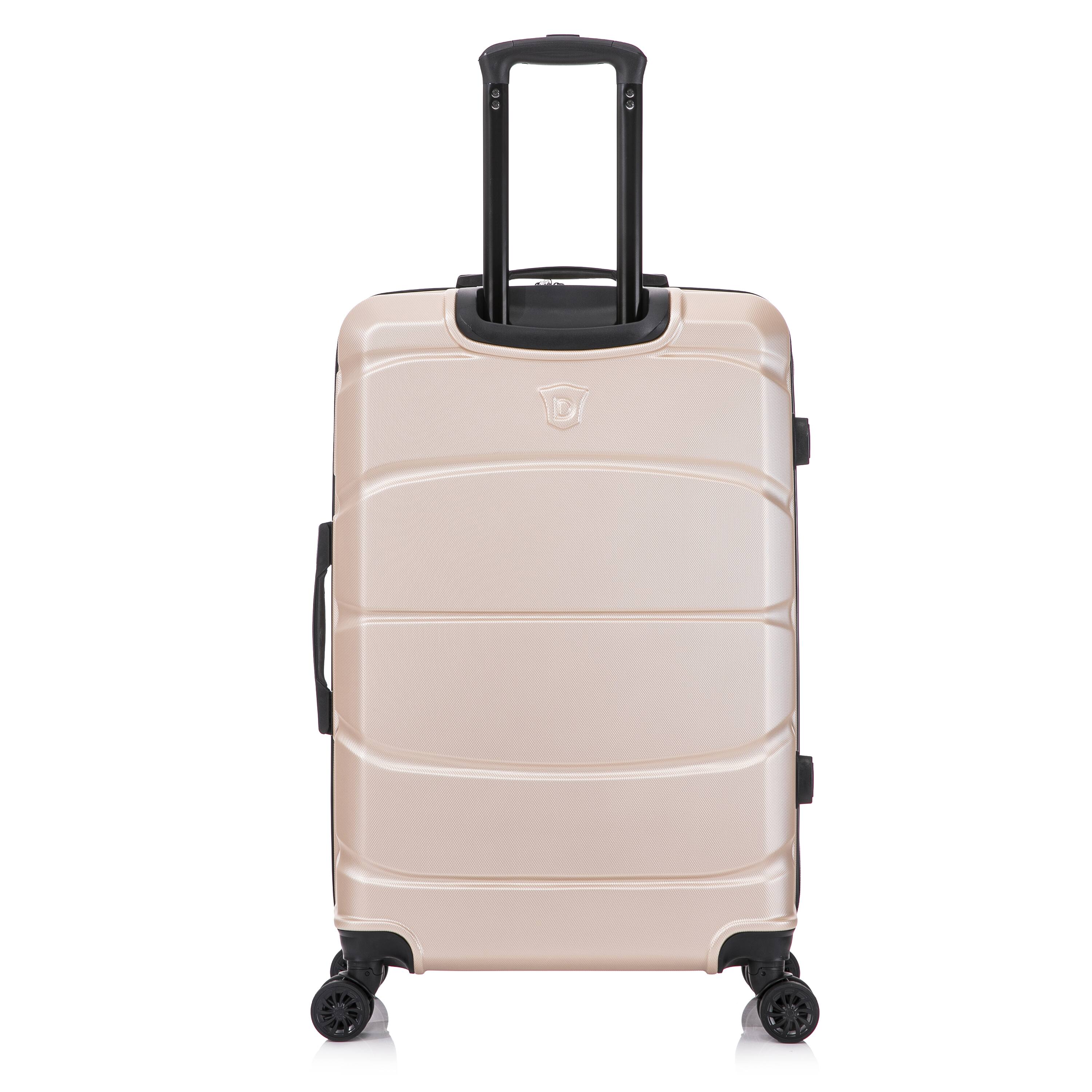 Alt View 4. DUKAP - Sense Lightweight Hardside Spinner Luggage 28" - CHAMPAGNE.