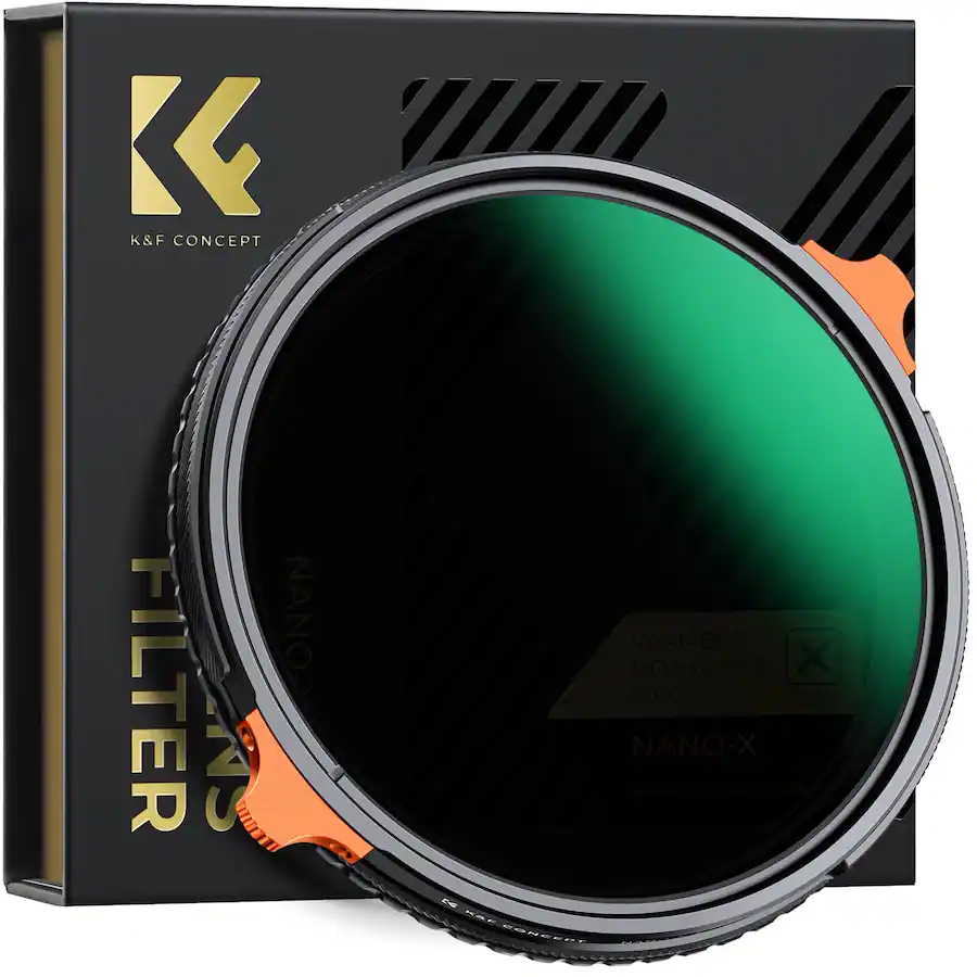 Lens Filter Set K&F Concept 39mm Variable ND4 64 & CPL 2 in 1 Lens Filter (2 6 Stops ...