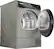 Alt View 18. Bosch - 800 Series 4 Cu. Ft. Stackable Smart Electric Dryer with Steam Restore - Pearl Steel.