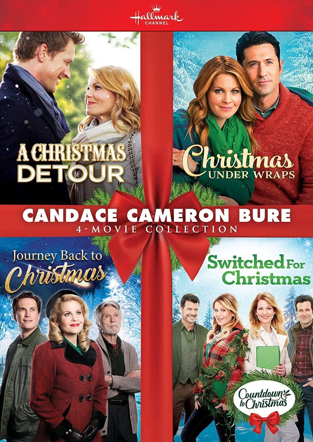 A Christmas Detour / Christmas Under Wraps / Journey Back to Christmas / Switched for Christmas (Candace- DVD