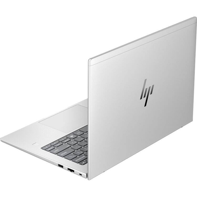 Alt View 3. HP - EliteBook 6 G1i 14" WUXGA Touchscreen Intel Core Ultra 5 225U 1.5 GHz 16GB DDR5 512GB SSD Windows 11 Pro Laptop - Silver.