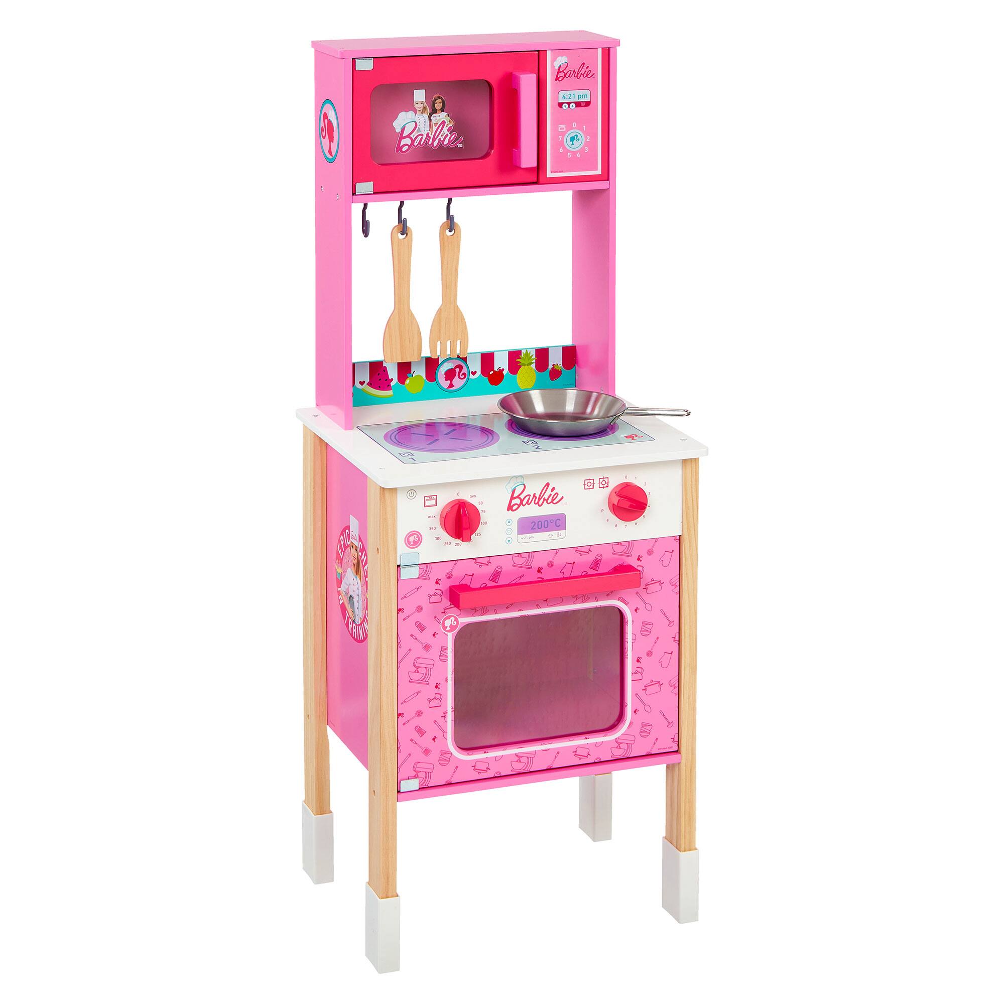 Theo Klein - Barbie Epic Chef Wooden Pretend Play Toy Kitchen Playset for Kids 3+ price history on PriceWatchPro