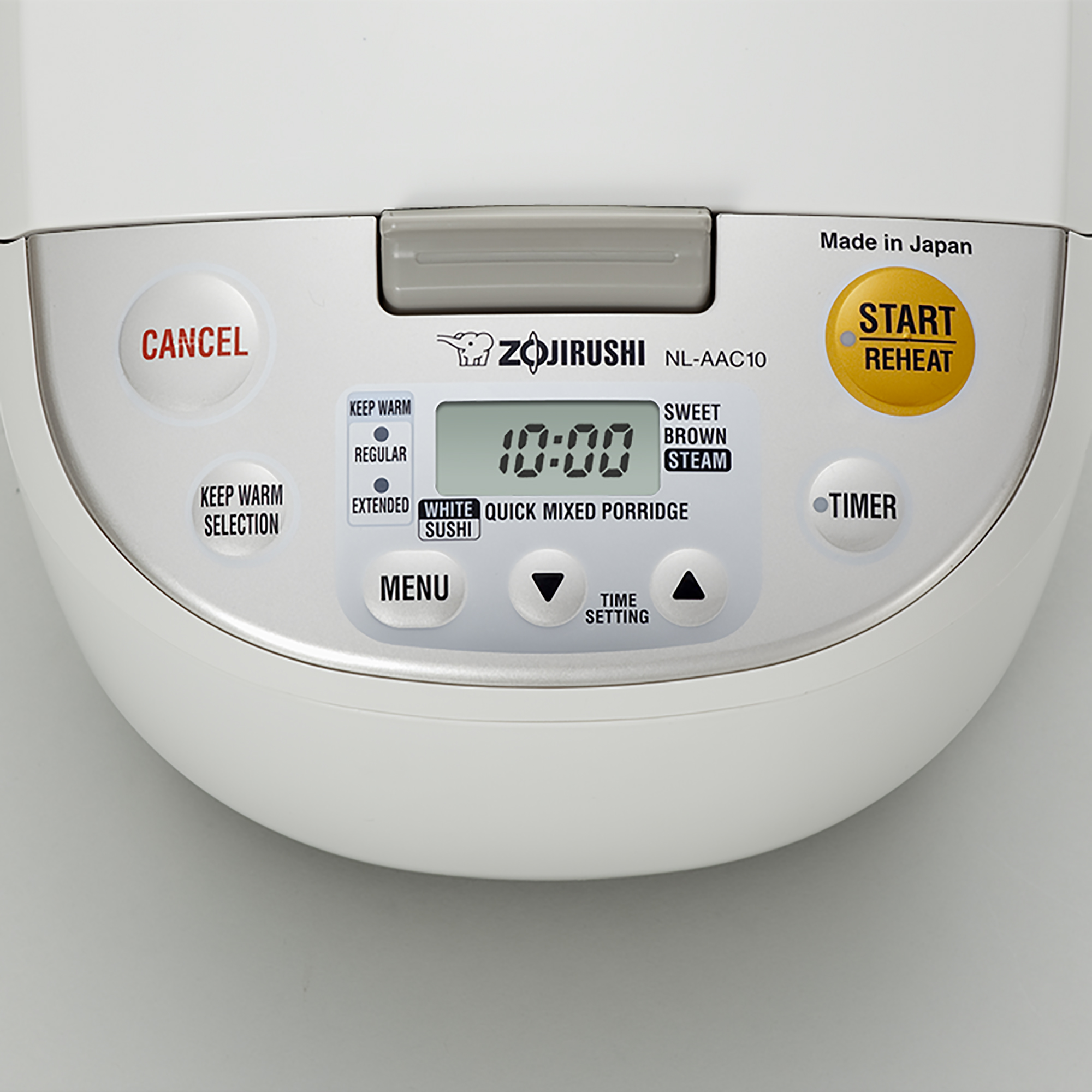 Zojirushi Rice Cooker/Warmer White NLAAC10CA Best Buy