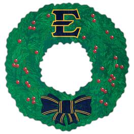 Fan Creations - ETSU Buccaneers 16'' Team Wreath Sign - Green