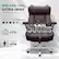BIG AND TALL, EXTRA-WIDE
A Full-Body Wrap Office Chair
Multiple Colors:
Black/Brown/Coffee/Gray/Green
MAX 500LBS
Recommended Height: 5.3FT
Dimensions:
- Width: 47.2"-51.2"
- Depth: 24.4"
- Height: 31.5"
- Seat Height: 5.12"
- Armrest Height: 23.6"
- Seat Depth: 22.8"
- Base Width: 27.5"