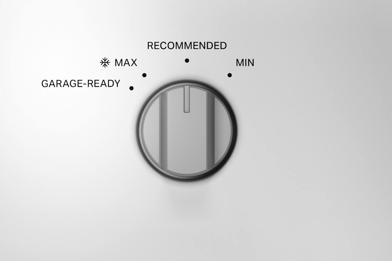 RECOMMENDED  
MAX  
MIN  
GARAGE-READY