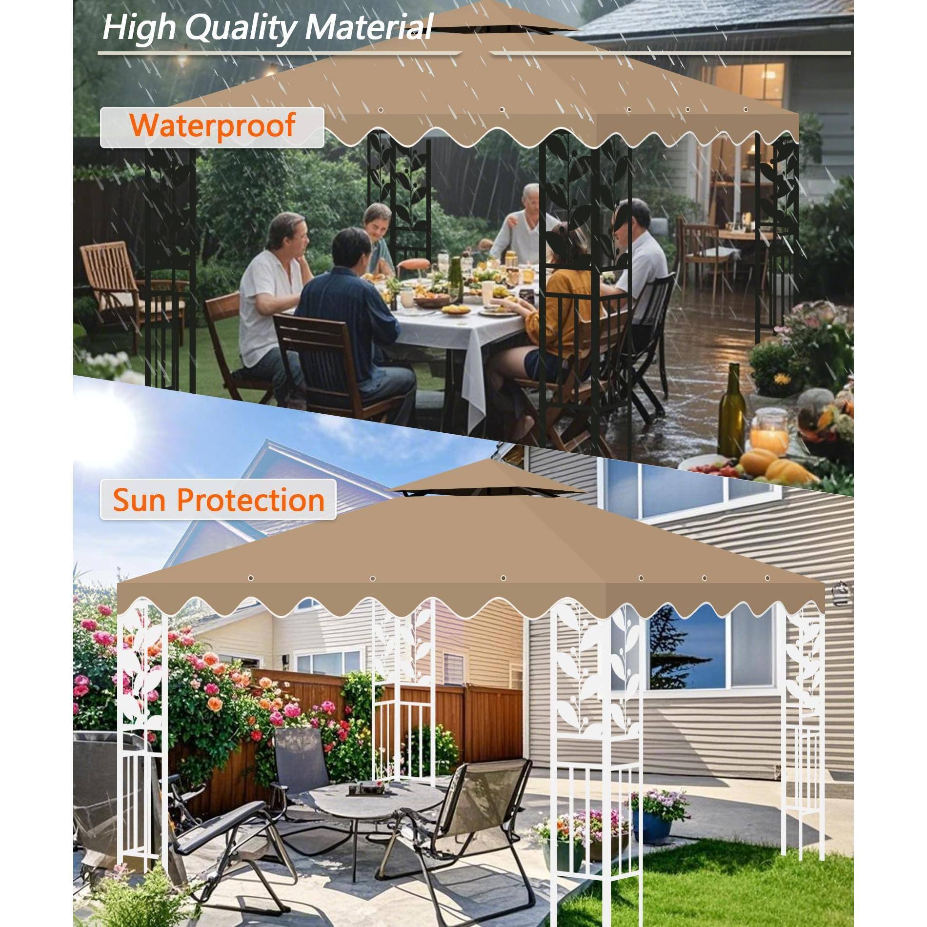 High Quality Material  
Waterproof  
Sun Protection