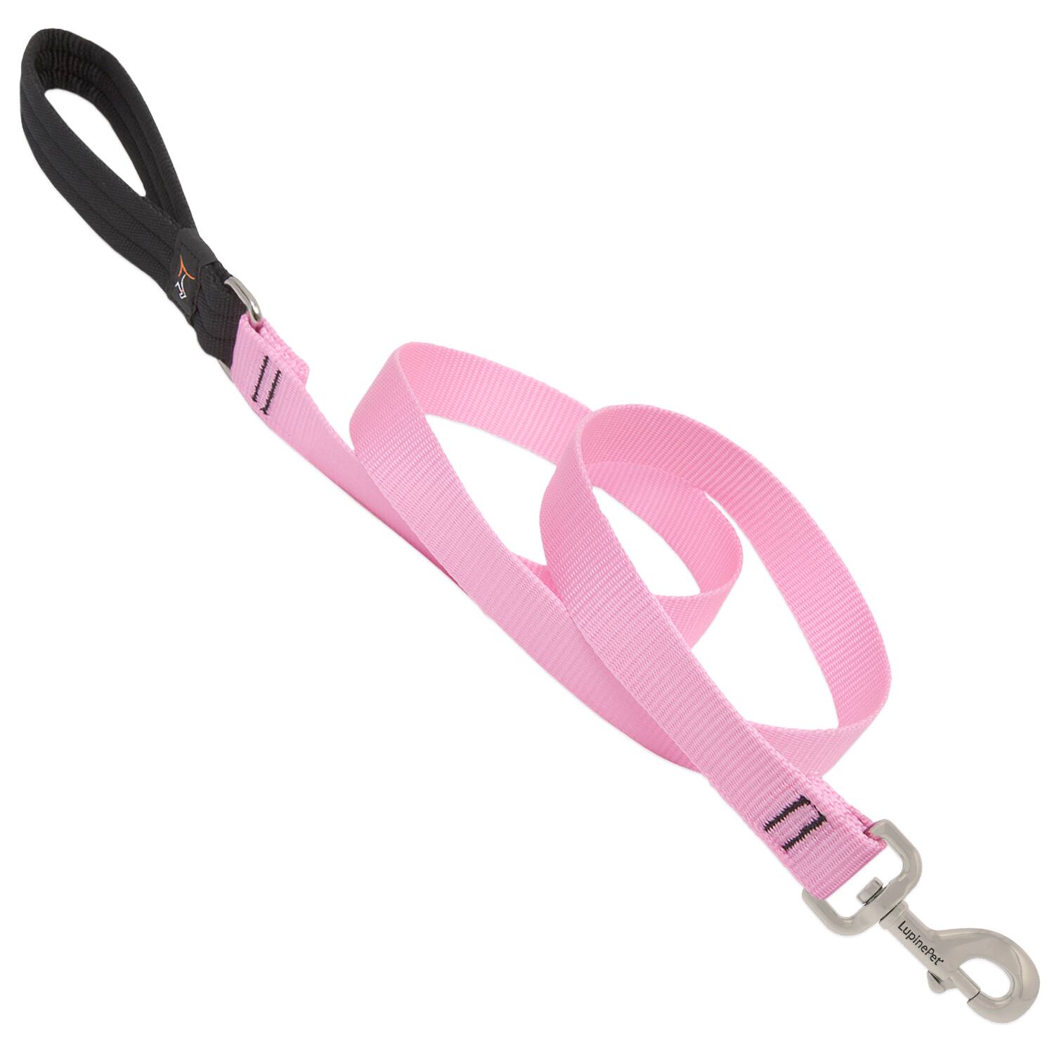 LupinePet - Basic Solids Nylon Dog Leash - Pink price history on PriceWatchPro