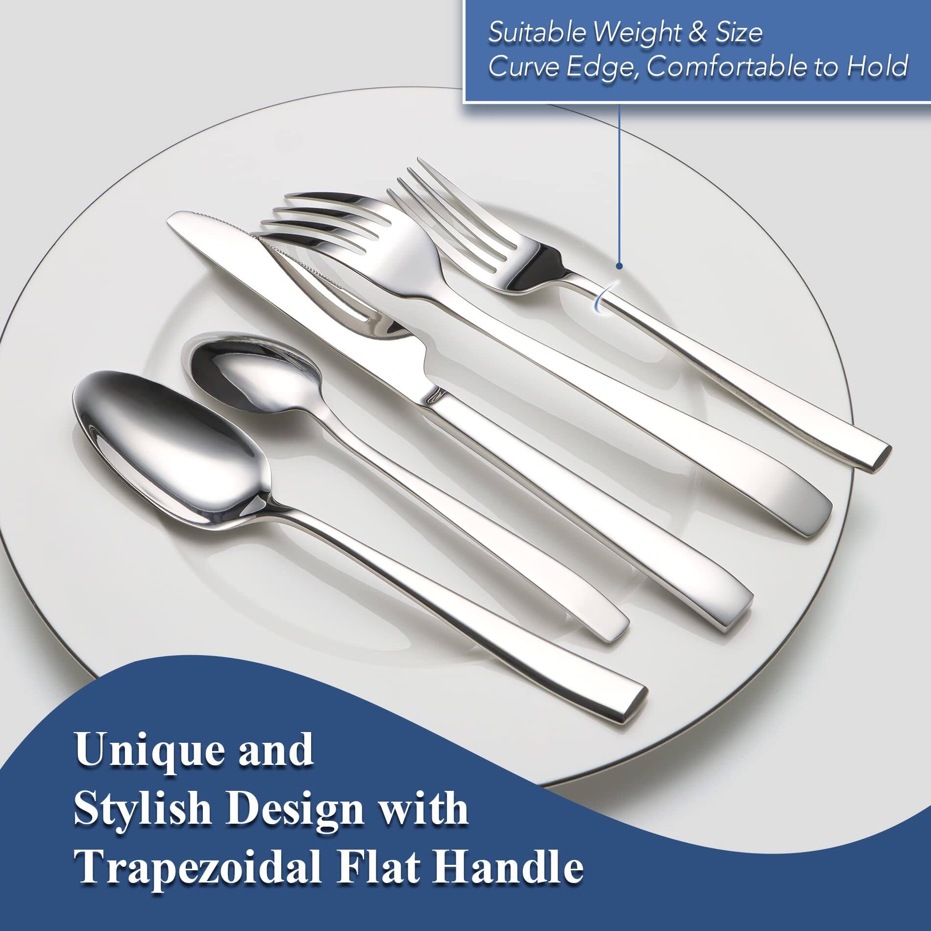 Suitable Weight & Size  
Curve Edge, Comfortable to Hold  

Unique and Stylish Design with Trapezoidal Flat Handle
