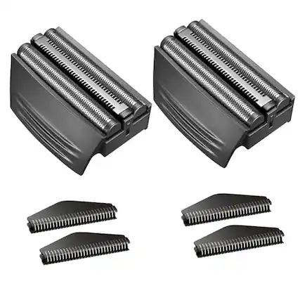 Front. DORLUKFU - Shaver Replacment Heads Compatible with Remington SPF-300 Replacement Screen and Cutter for Foil Shavers F4900, F5800,.
