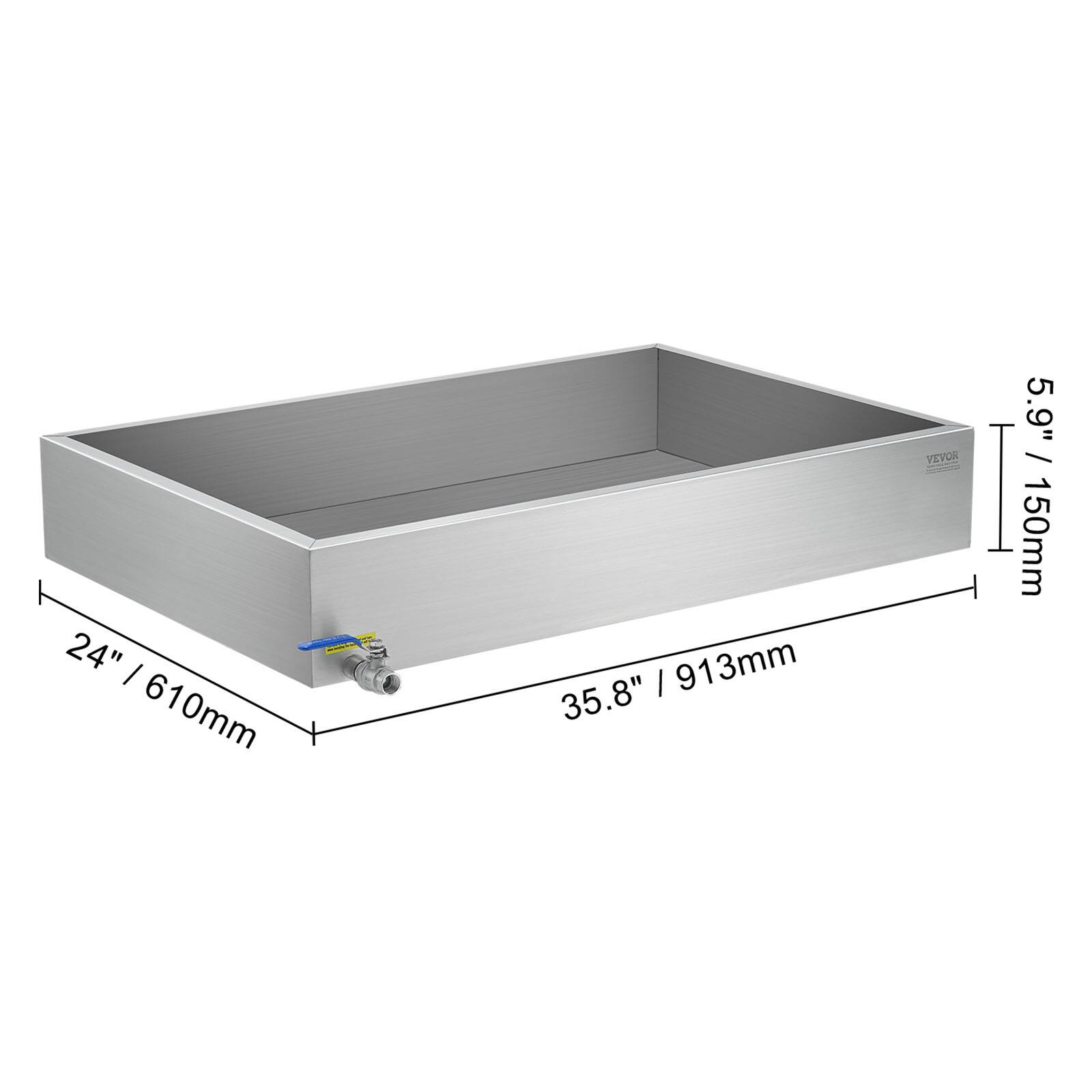 24" / 610mm  
35.8" / 913mm  
5.9" / 150mm