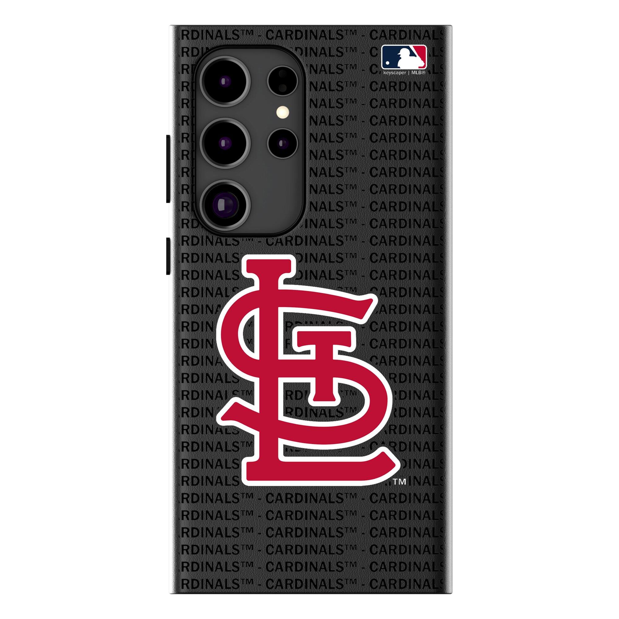 Keyscaper - MLB - St. Louis Cardinals - Text Backdrop Galaxy Magnetic Bump Case - S25 Ultra - Black price history on PriceWatchPro