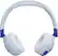 Angle. JBL - Junior 320BT Wireless Kids On-Ear Headphones - 2025 - Blue.
