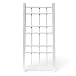 Dura-Trel - Cottage 28 x 66 Inch PVC Vinyl Outdoor Garden Patio Trellis - White