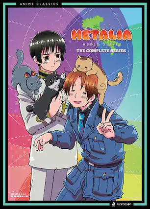 Front. Hetalia - World Series: The Complete Series - Anime Classics - DVD.