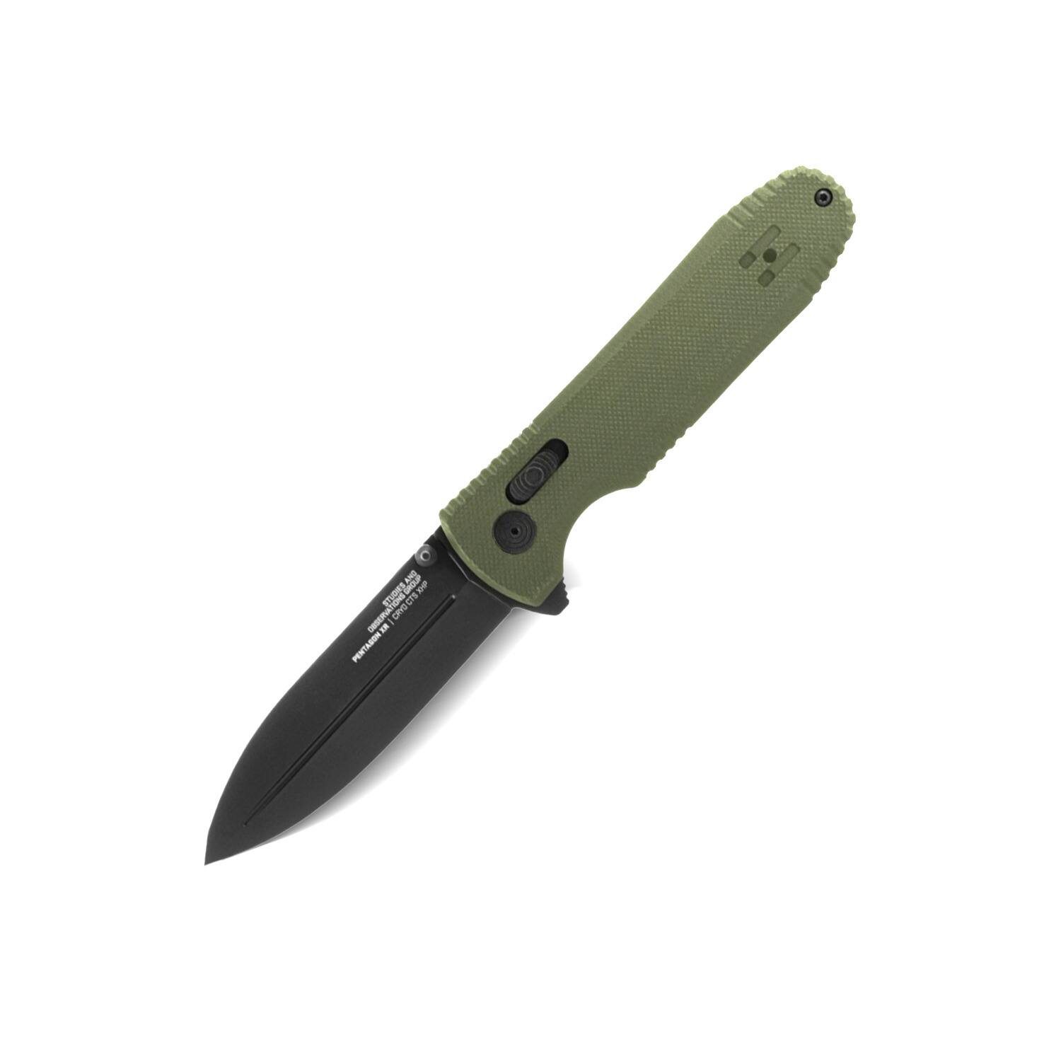 SOG - Pentagon XR 3.60-Inch CRYO CTS XHP Stainless Steel Blade G10 Handle Knife price history on PriceWatchPro