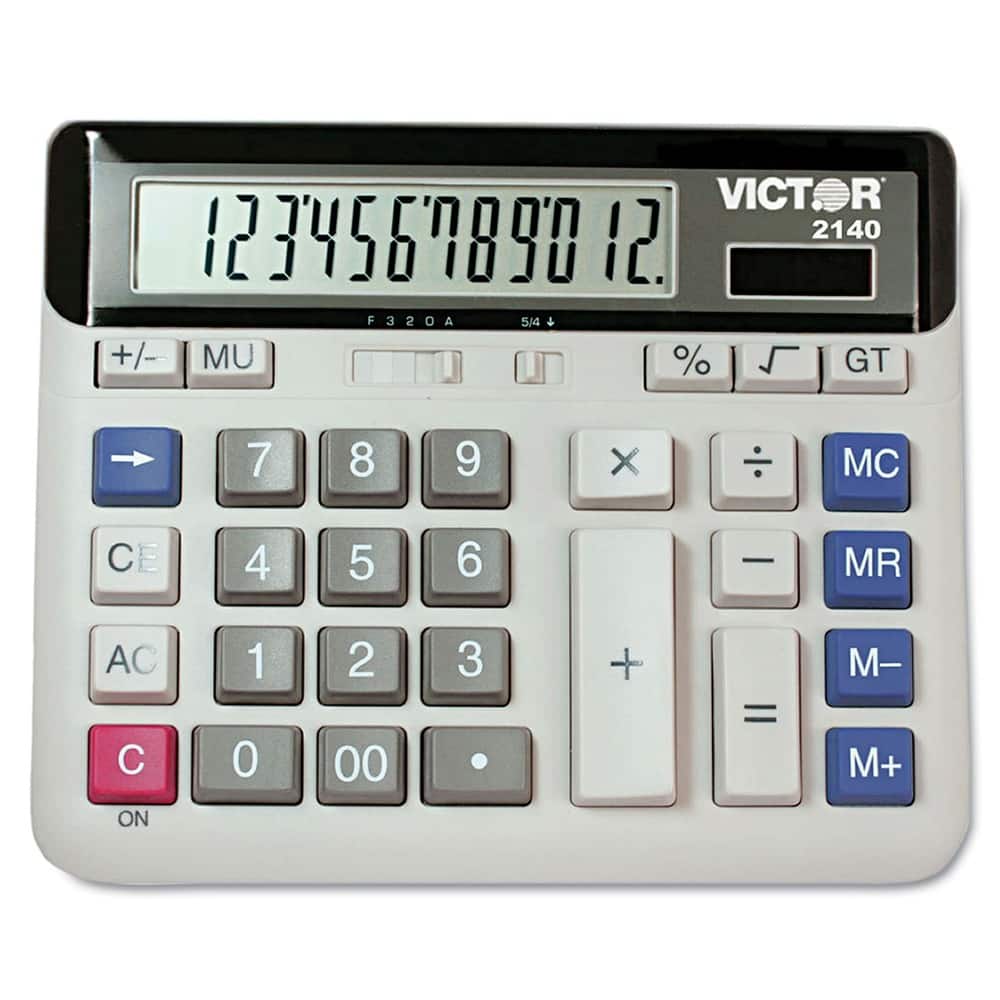 Victor - 2140 12-Digit LCD Desktop Business Calculator - false