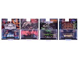 "Auto News" Release 15 Set of 4 Cars Limited Edition to 8500 pieces Worldwide 1/64 Diecast Model Cars by M2 Machines - Multicolor