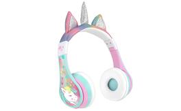 eKids - Unicorn Bluetooth Headphones for Kids, Wireless Headphones for School, Home, or Travel - Multicolor