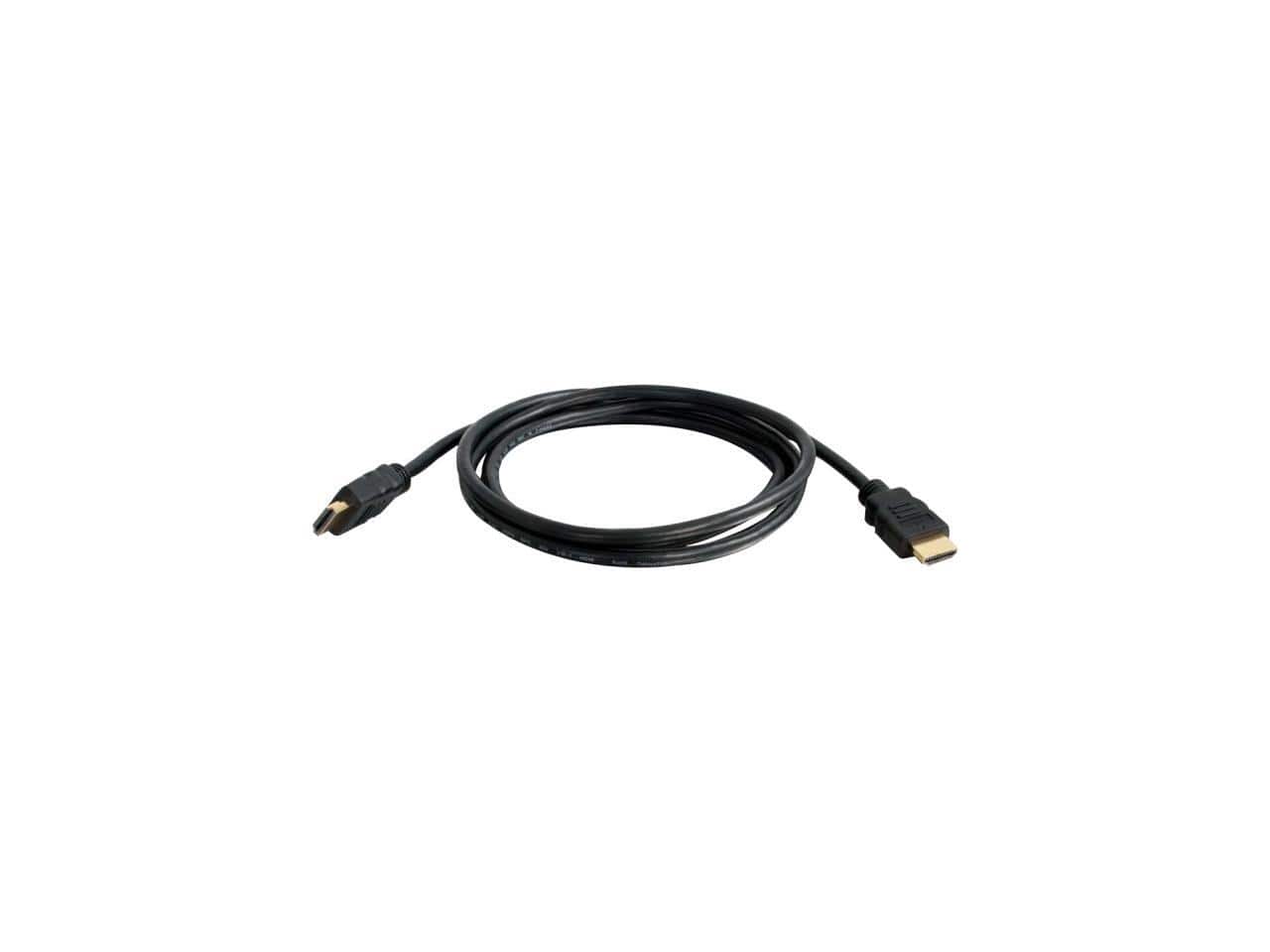 Cables to Go - C2G 42502 High Speed HDMI Cable with Ethernet for TVs, Laptops, and Chromebooks, Black (4.9 Feet, 1.5 Meters)