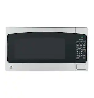 GE - 2.0 Cu. Ft. Countertop Microwave with Sensor Cooking and Defrost - Stainless Steel