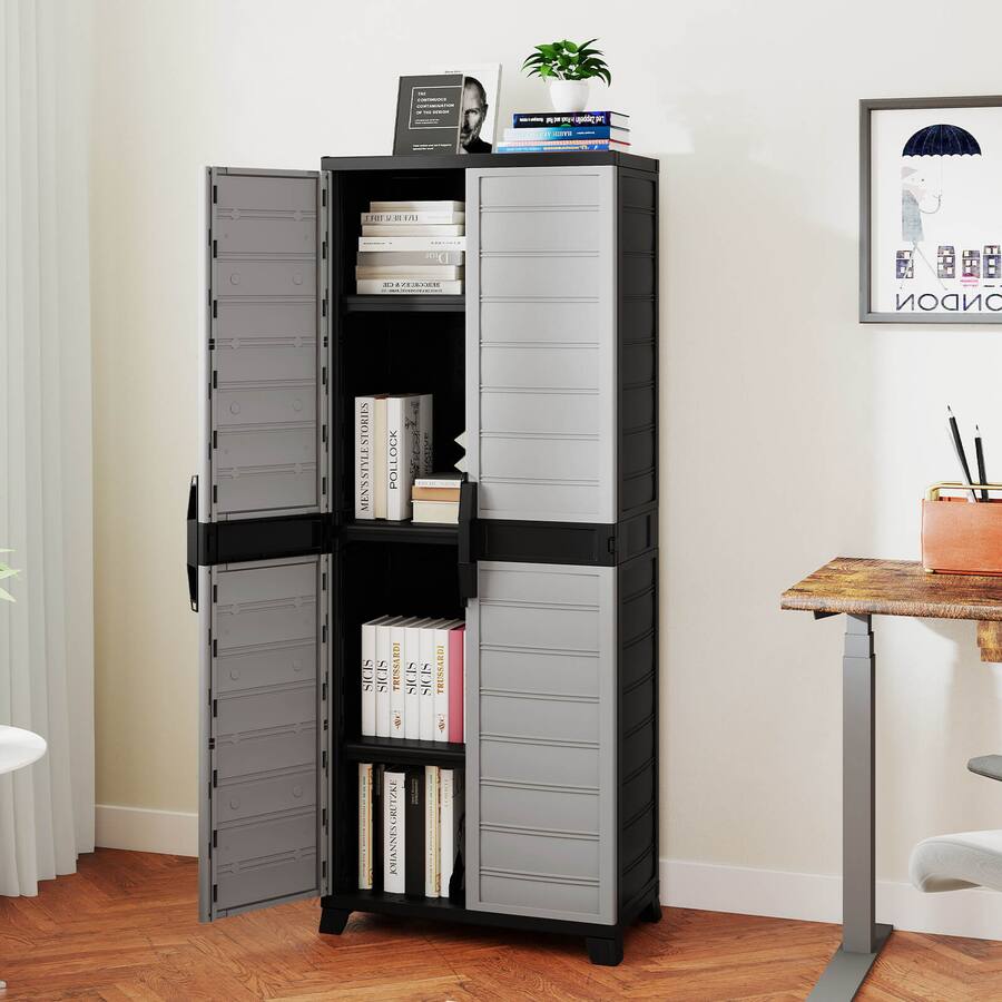 Costway Plastic Storage Cabinet 68