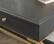 Alt View Zoom 21. Linon Home Décor - Edmore Two-Drawer Campaign Desk - Black/Gold.