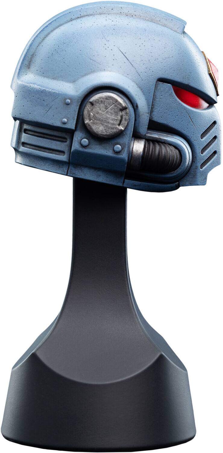 Alt View 3. Weta Workshop - WETA Workshop Mini Prop Replica - Warhammer 40,000 - Space Wolves Miniature Helmet   - COLLECTIBLES - Multicolor.