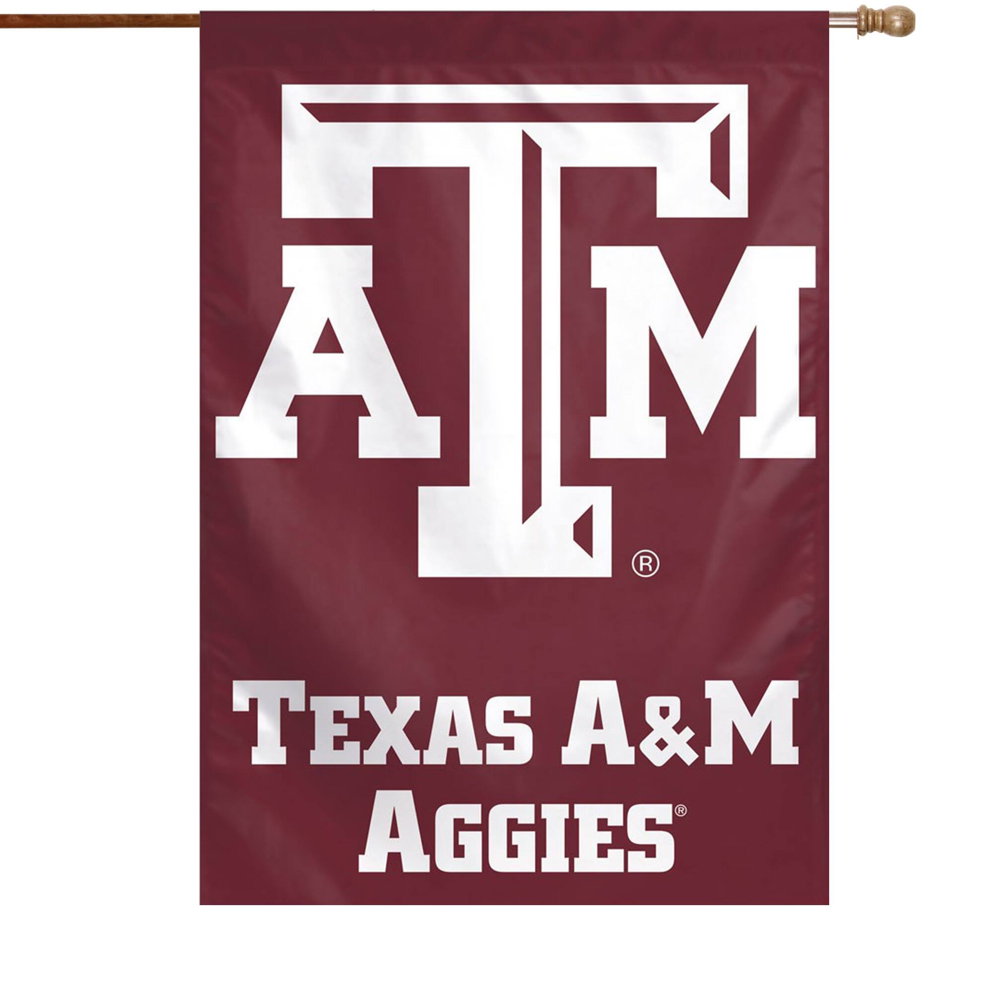WinCraft - Texas A&M Aggies 28" x 40" Primary Logo House Flag - Multicolor