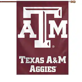 WinCraft - Texas A&M Aggies 28" x 40" Primary Logo House Flag - Multicolor