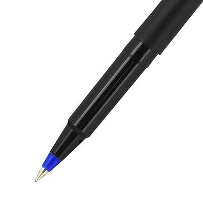 Alt View 5. uni-ball - uni-ball Rollerball Pens, Micro Point, Blue Ink, 12/Pack (60153).