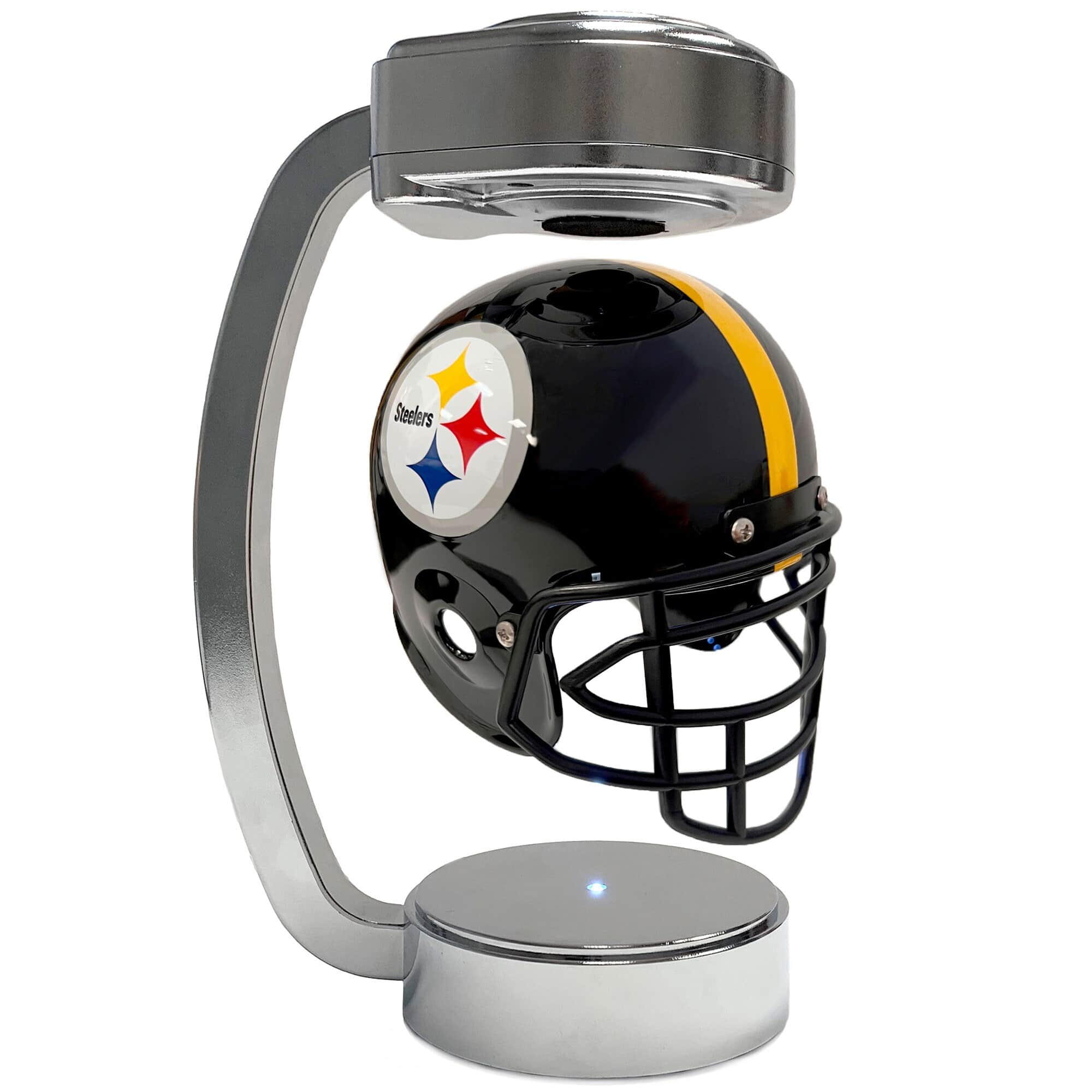 Pegasus - Pittsburgh Steelers Chrome Base Mini Hover Helmet - Black price history on PriceWatchPro