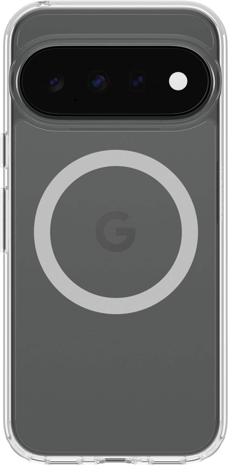 Front. OtterBox - Lumen Series Hard Shell for Google Pixel 11 and Google Pixel 11 Pro - Clear.
