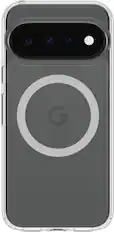 Front. OtterBox - Lumen Series Hard Shell for Google Pixel 11 and Google Pixel 11 Pro - Clear.