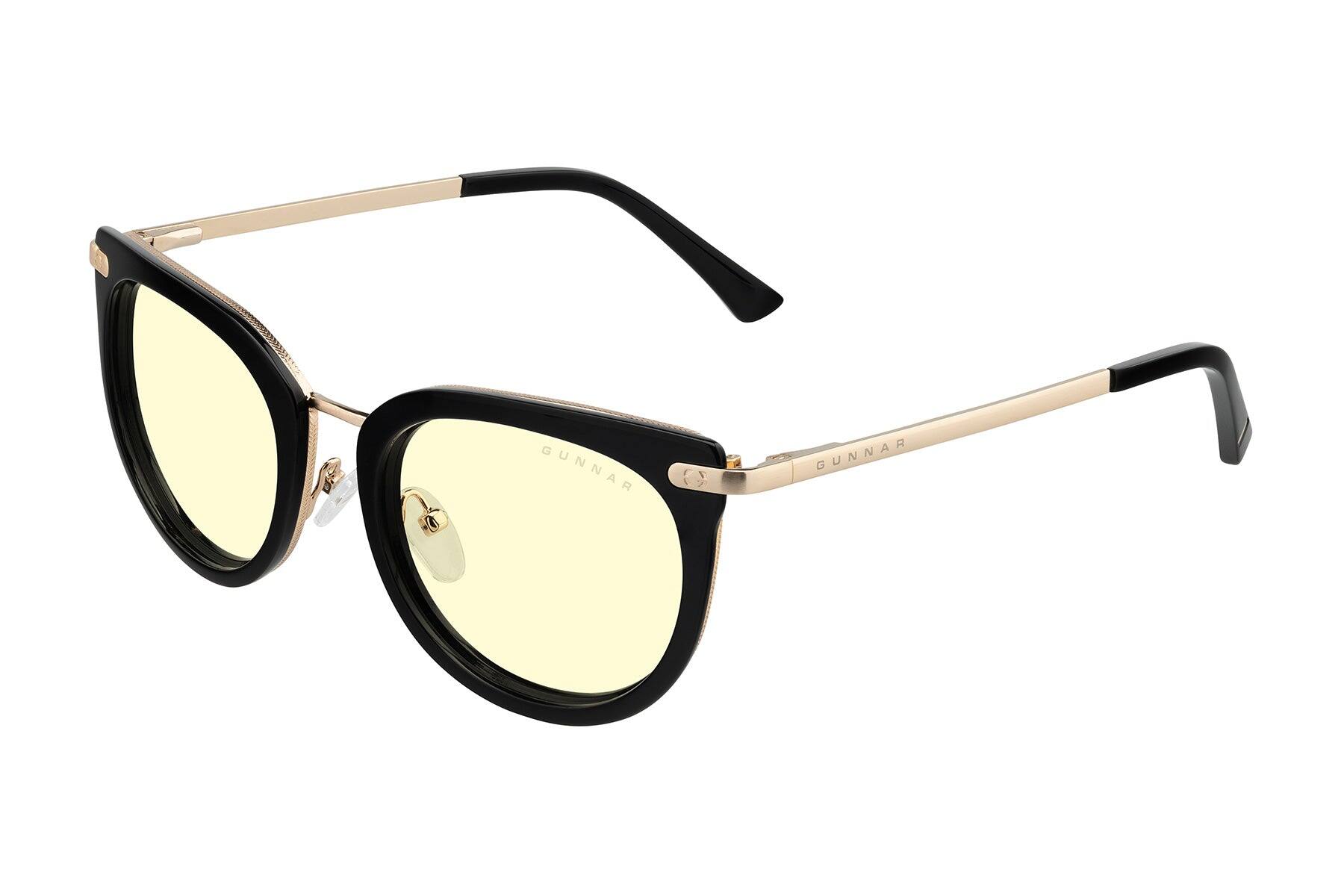 Alt View 4. GUNNAR - GUNNAR Womens Computer Glasses  -  Lahti, Rose Crystal, Clear Lens - Blue Light Blocking, Releive Dry Eye, Anti Glare - Rose Crystal.