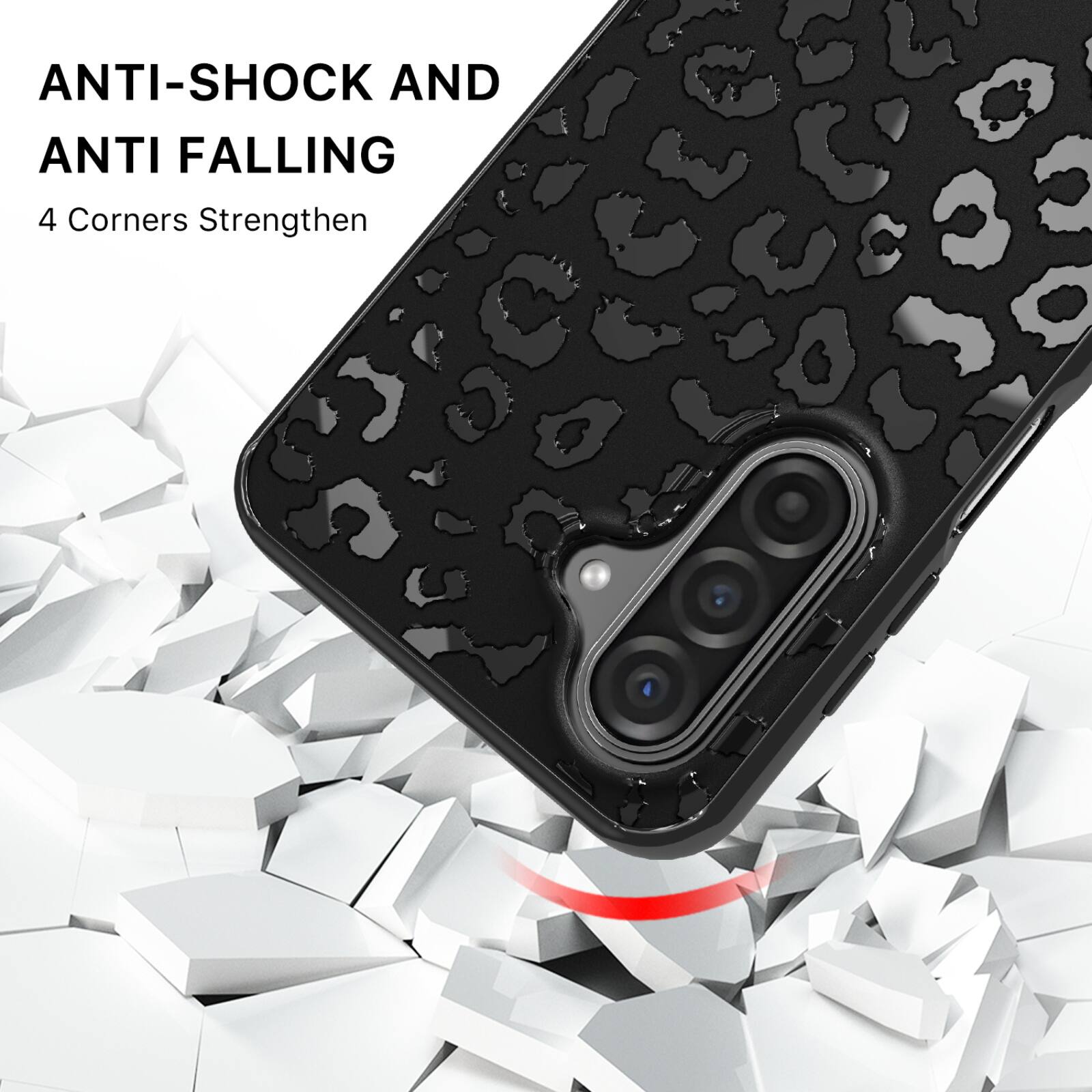 ANTI-SHOCK AND ANTI FALLING  
4 Corners Strengthen
