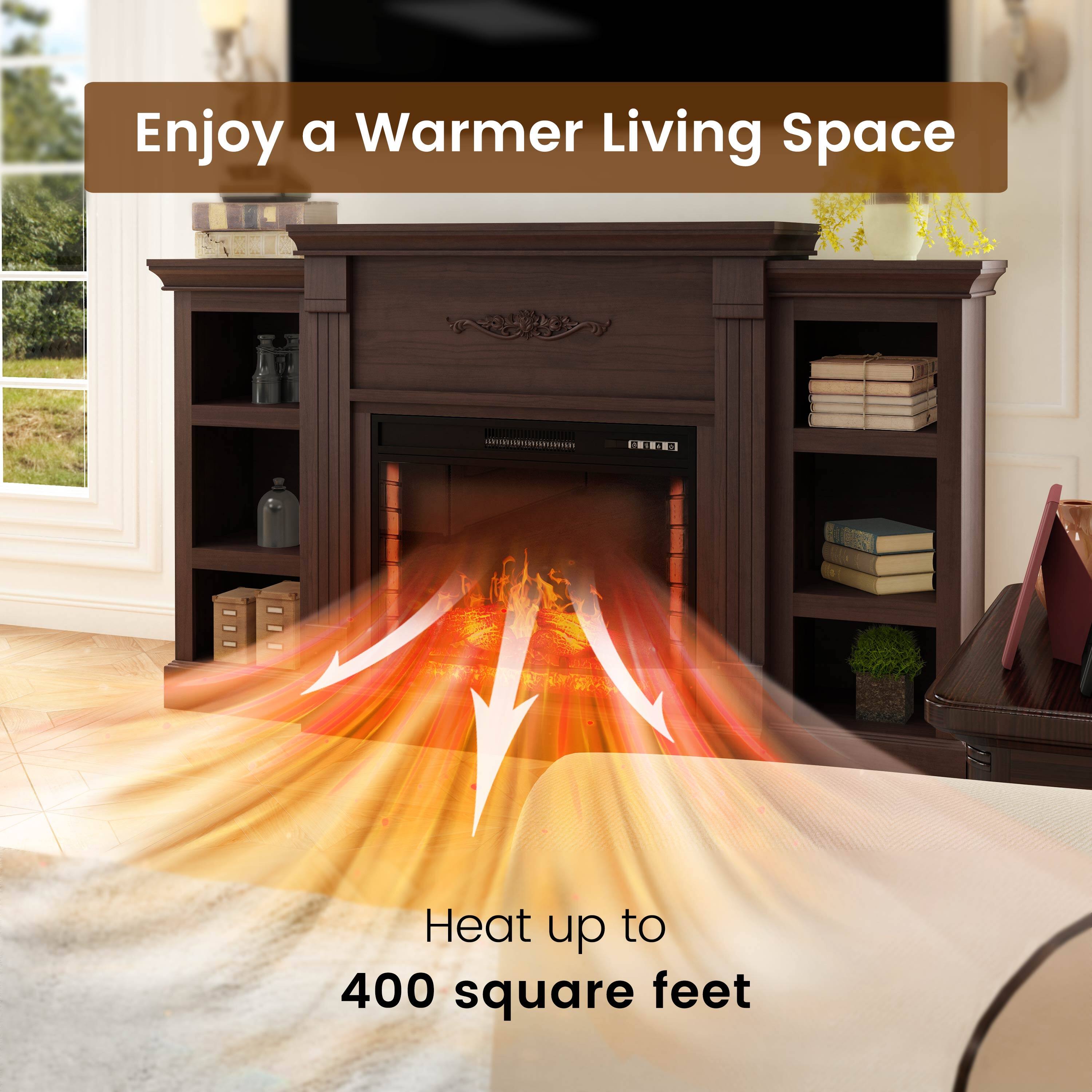 Enjoy a Warmer Living Space

Heat up to 400 square feet