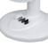 Alt View 6. Black+Decker - BLACK+DECKER Desk Fan for Home and Office, 12 inch Fan with 3 Speed Settings,White - White.