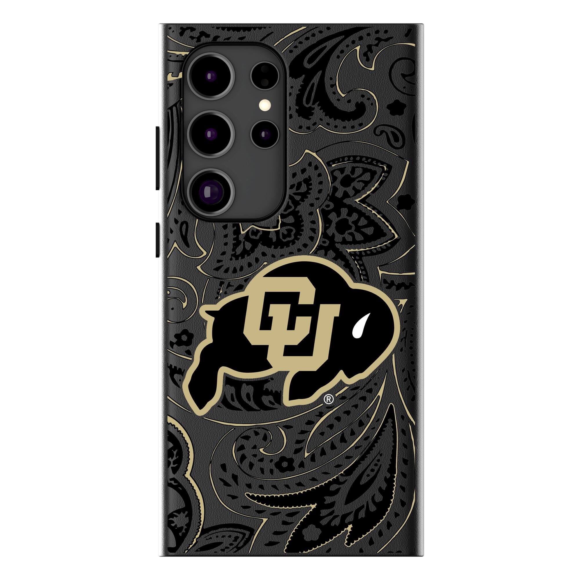Keyscaper - NCAA - Colorado Buffaloes Paisley Galaxy Magnetic Bump Case - S24 - Black price history on PriceWatchPro