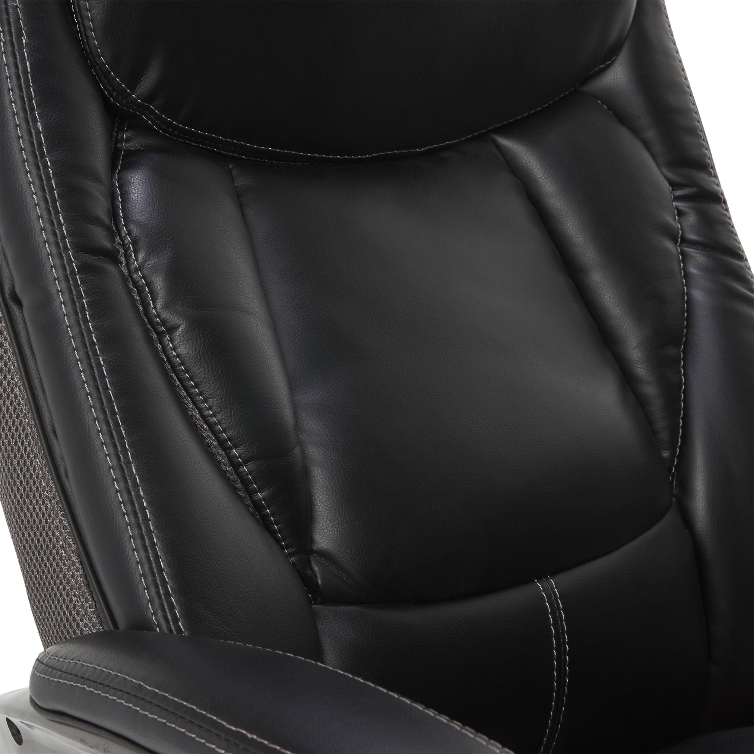 Alt View 13. Serta - Lautner Executive Office Chair with Smart Layers Technology - Black with Gray Mesh.